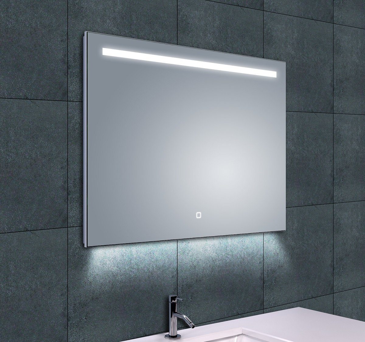 Ambi One dimbare Led condensvrije spiegel 80 x 60 cm