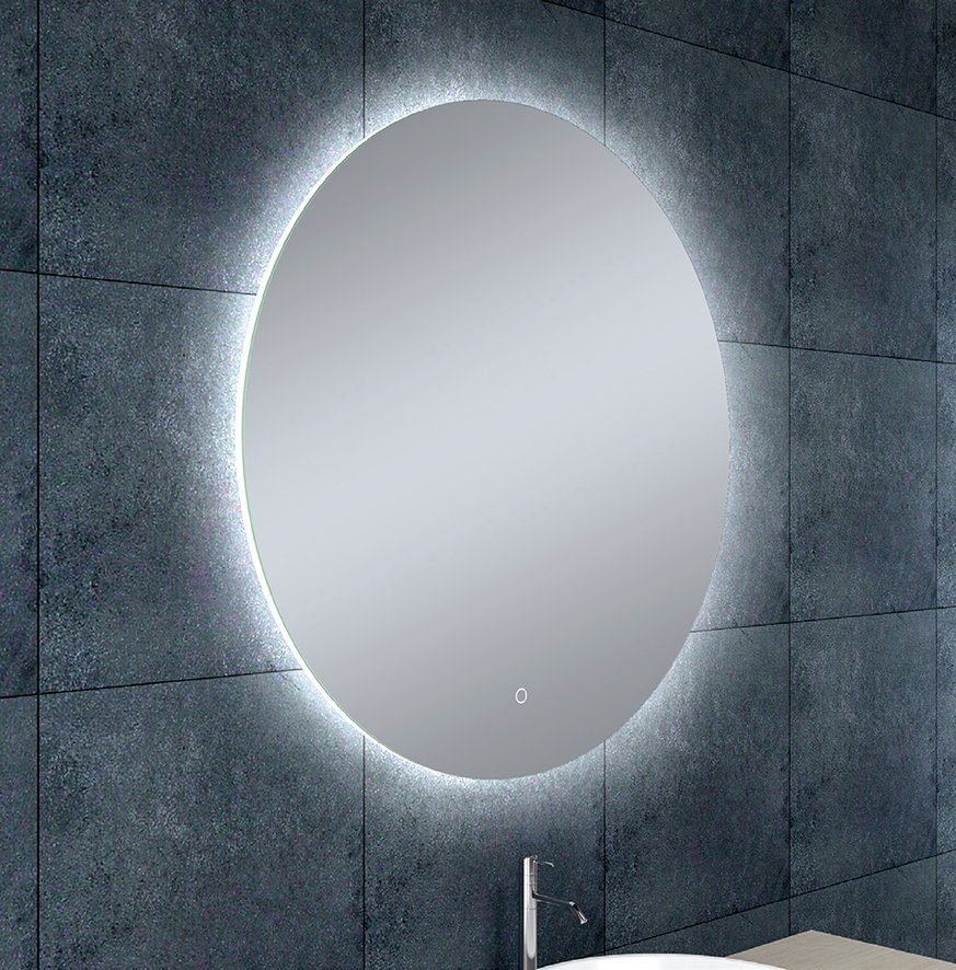 Soul spiegel + Led rond 80 cm